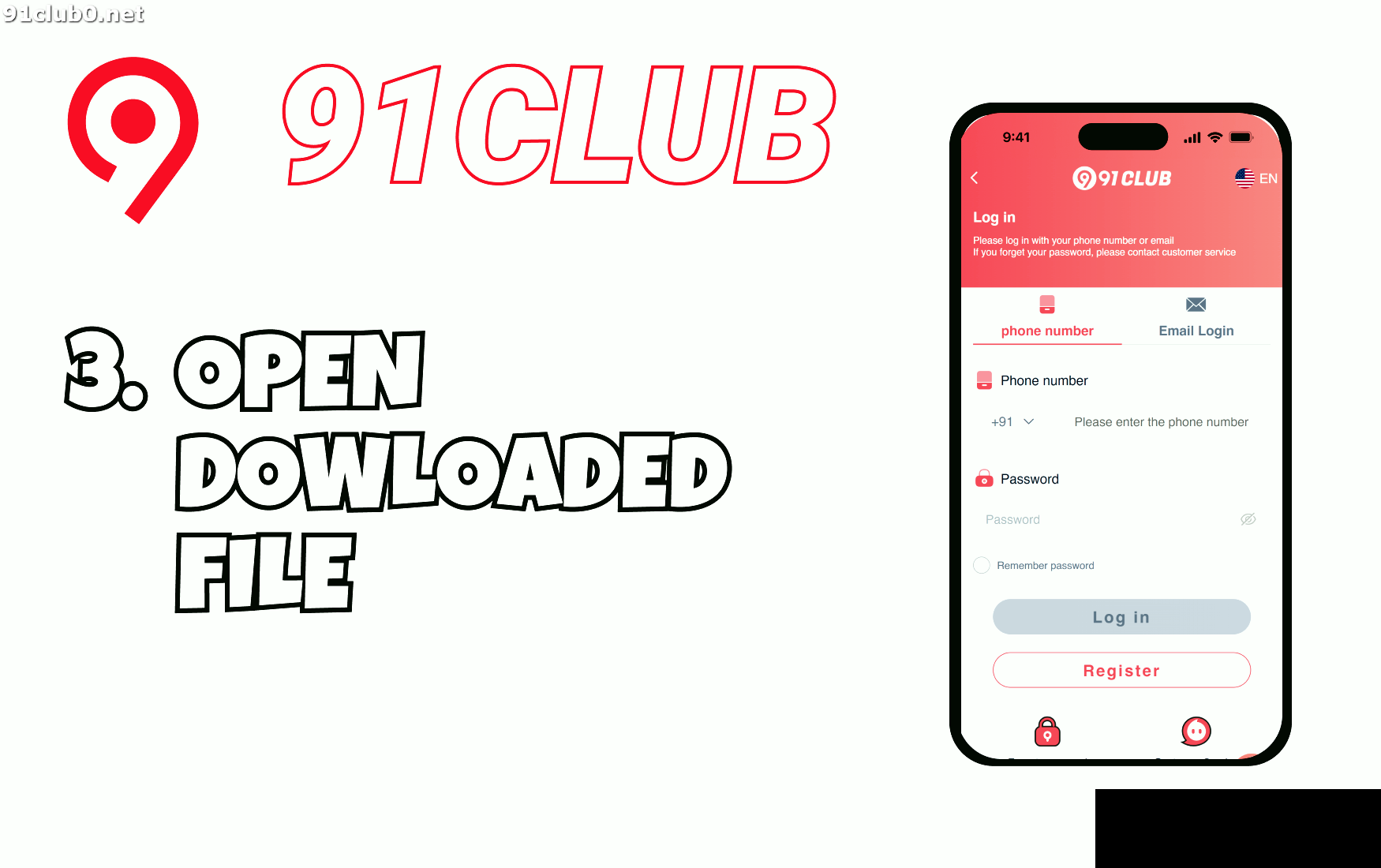 Step 3 — Open the file and select ‘Install’.